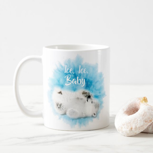 Eisbär Tasse (Mit Donut)
