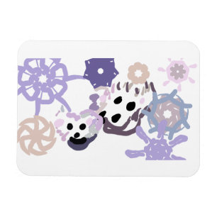 Eisbär und Baby Winter Magnet