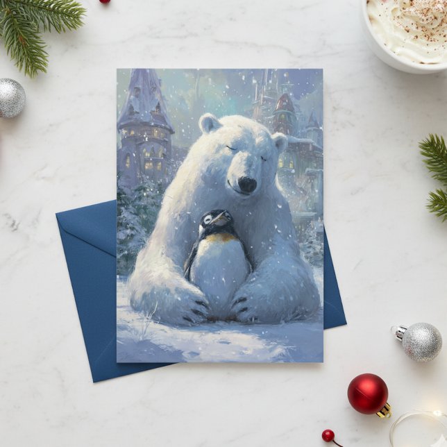 Eisbär und Penguin Weihnachten (Von Creator hochgeladen)