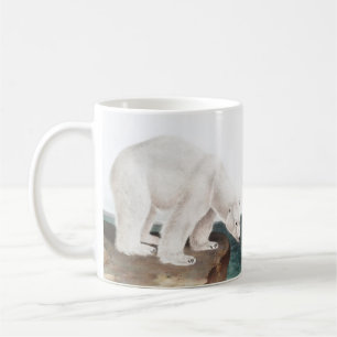Eisbär (Ursus maritimus) Illustration Kaffeetasse