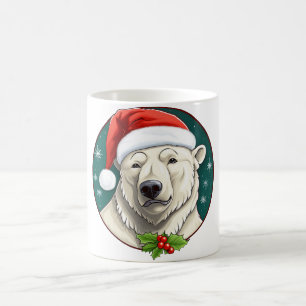 Eisbär Weihnachten Kaffeetasse