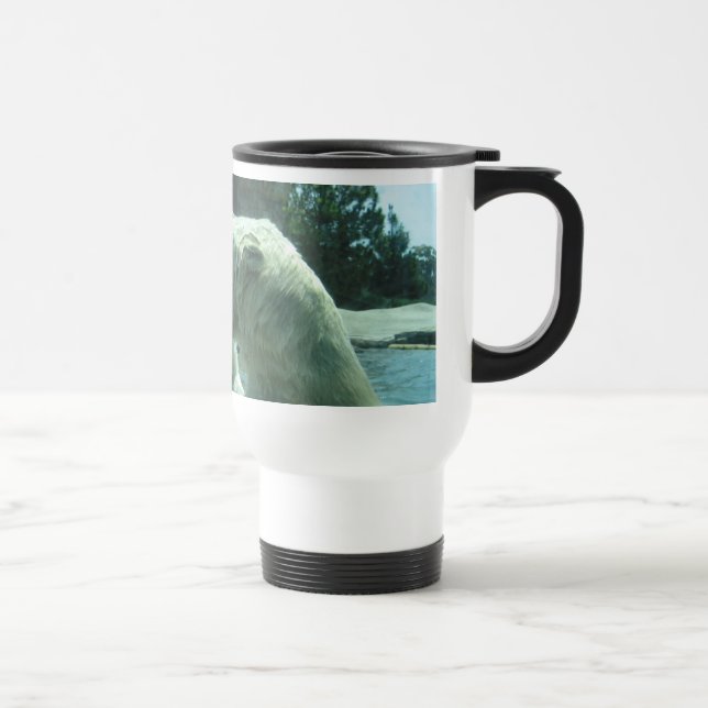 Eisbären GEHEN GEHEN GEHEN Reisebecher (Rechts)