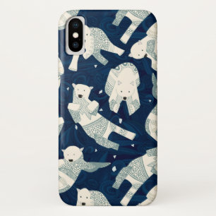 Eisbären Mitternacht Case-Mate iPhone Hülle