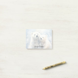 Eisbären Post-it Klebezettel