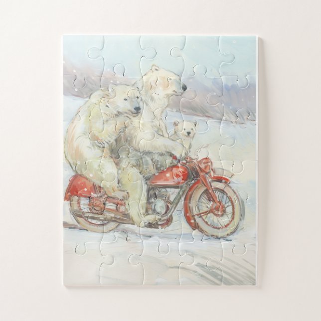 "Eisbären" Puzzle (Vertikal)