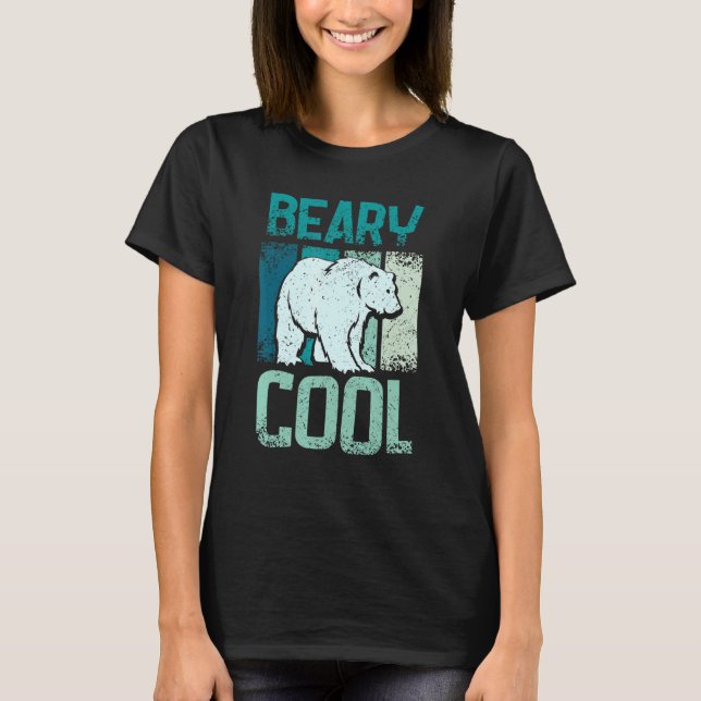 Eisbären sind super cool T-Shirt (Vorderseite)