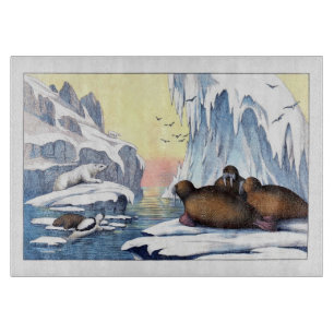 Eisbären, Walrus und Siegel Schneidebrett