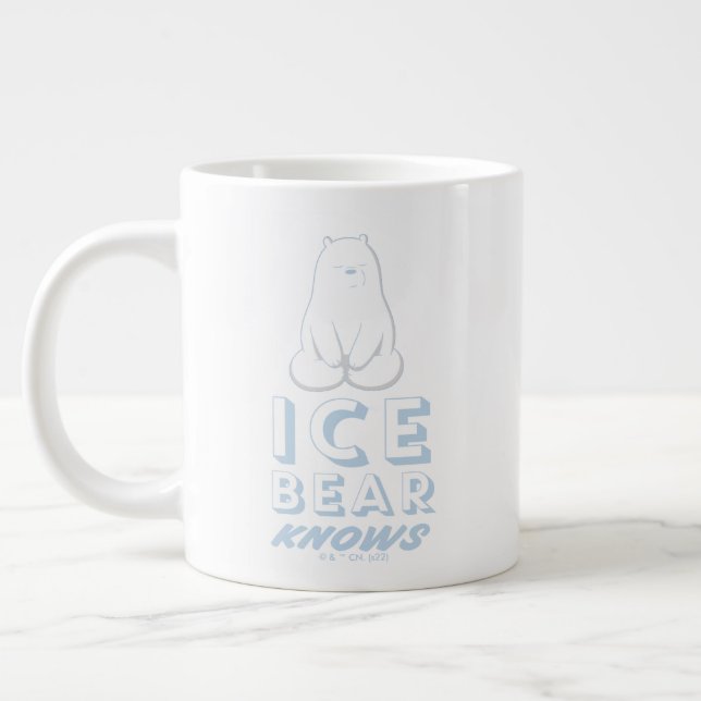 Eisbärenkunde Jumbo-Tasse (Links)