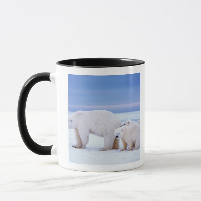 Eisbärensau mit Naben Tasse (Links)