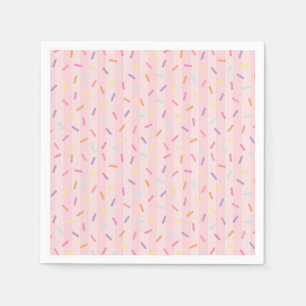 Eisbecher Hier ist der Clou Süße Streusel Serviette