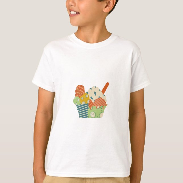 Eisbecher T-Shirt (Vorderseite)