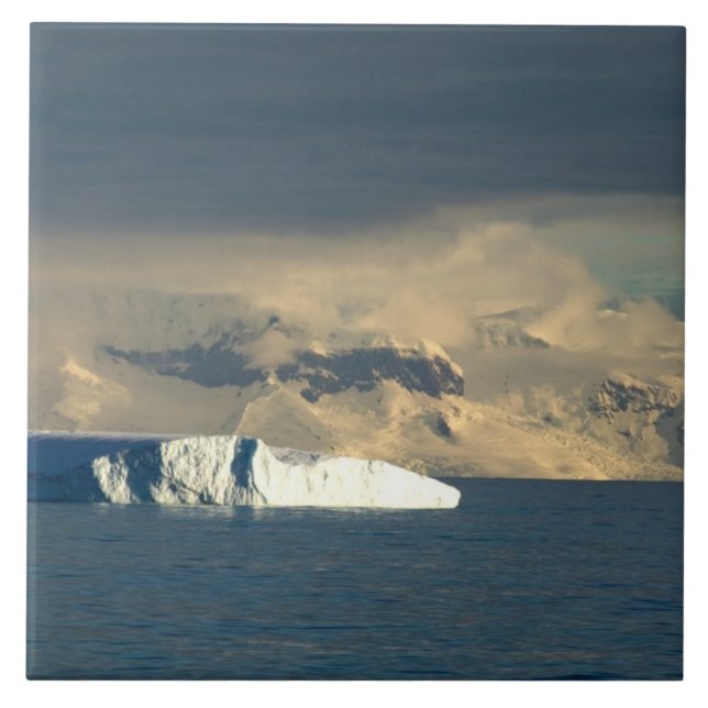 Eisberg am Anfang der Drake Passage Fliese (Vorderseite)