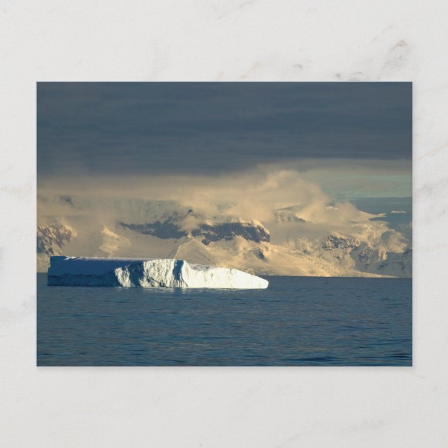 Eisberg am Anfang der Drake Passage Postkarte (Vorderseite)