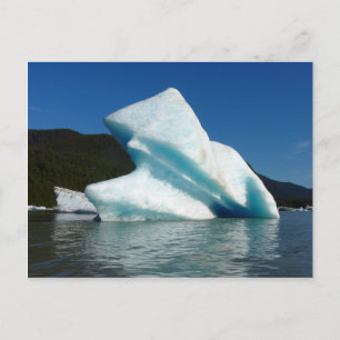 Eisberg auf dem Mendenhall-See in Alaska Postkarte