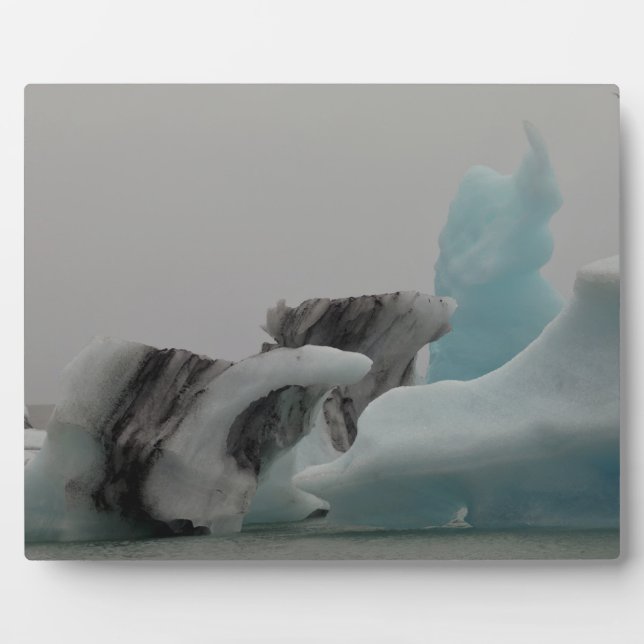 Eisberg Formationen Fotoplatte (Vorderseite)