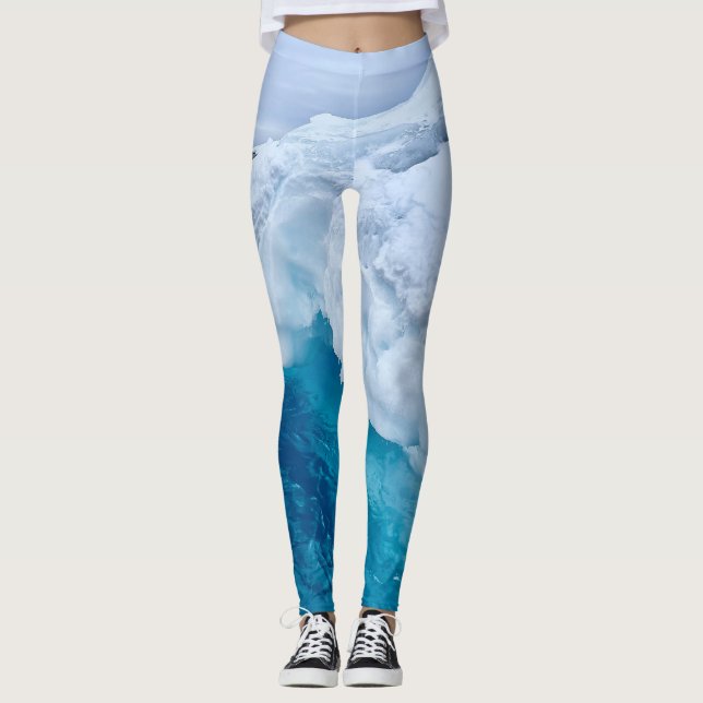 Eisberg in der Arktis Ilulissat Grönland Leggings (Vorderseite)