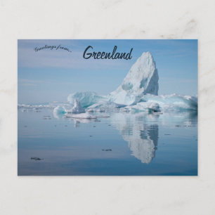 Eisberg in Ilulissat Grönland Postkarte