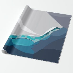 Eisberg Ozean Geschenkpapier