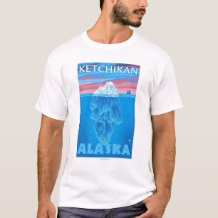 Eisberg-Querschnitt - Ketchikan, Alaska T-Shirt