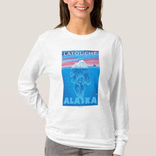 Eisberg-Querschnitt - Latouche, Alaska T-Shirt
