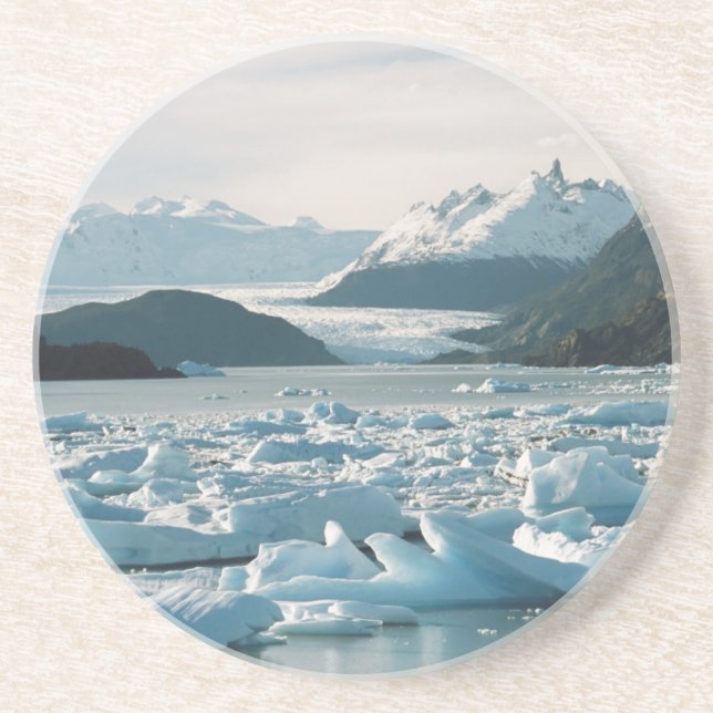 Eisberge Getränkeuntersetzer (Vorne)