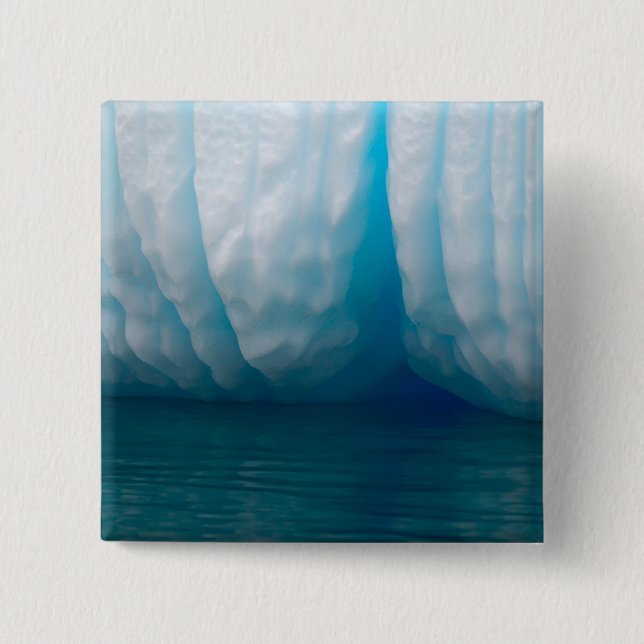 Eisberge in Blau im Errera-Kanal anzeigen Button (Vorderseite)