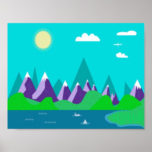 Eisberge Poster (Vorne)