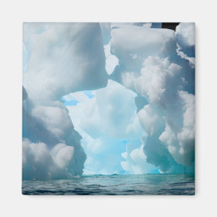 Eisberge vor der Südspitze Süd Magnet