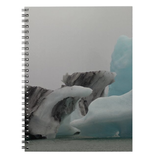 Eisbergformationen Notizblock (Vorderseite)