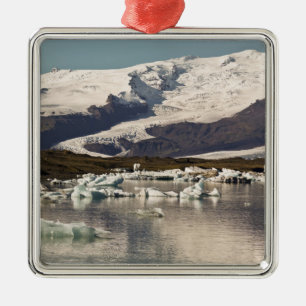 Eisbergformationen Ornament Aus Metall