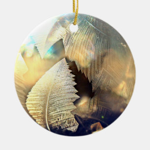 Eisblase Weihnachtsdekoration Keramikornament