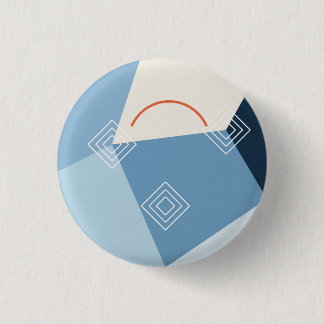 Eisblauer Glacier Geometry Button