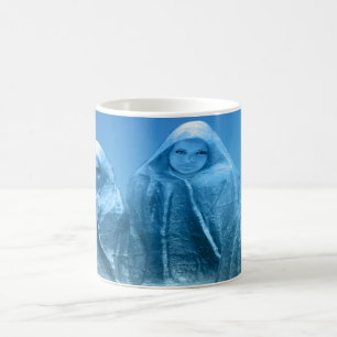 Eisblauer Himmel Kaffeetasse