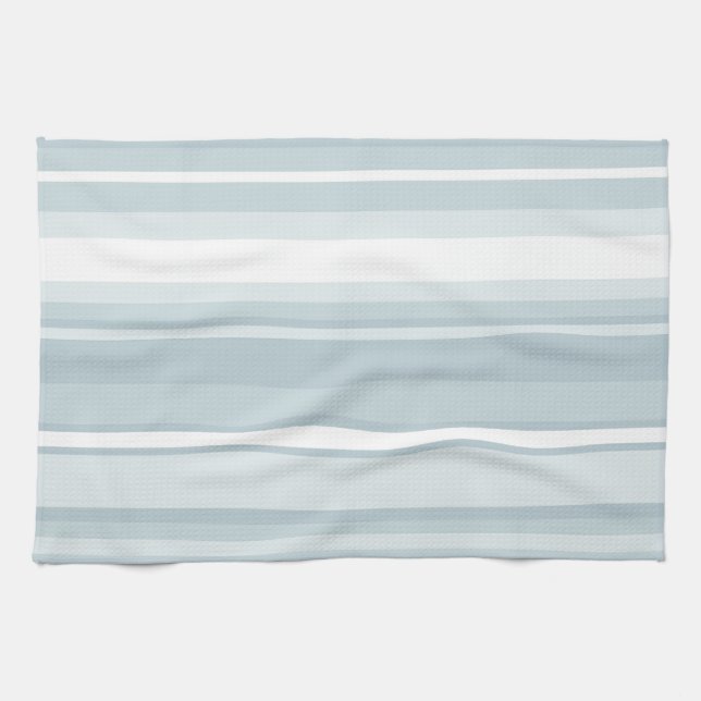 Eisblaustreifen Küchentuch (Horizontal)
