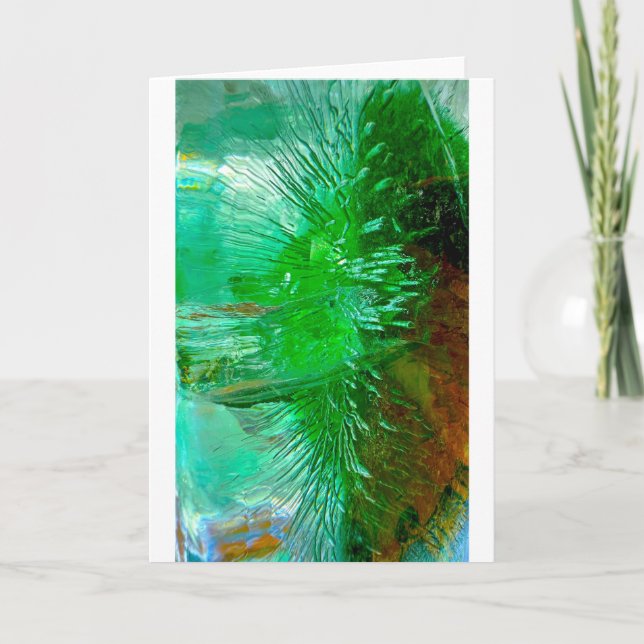 Eisblüten, Karte (Vorderseite)