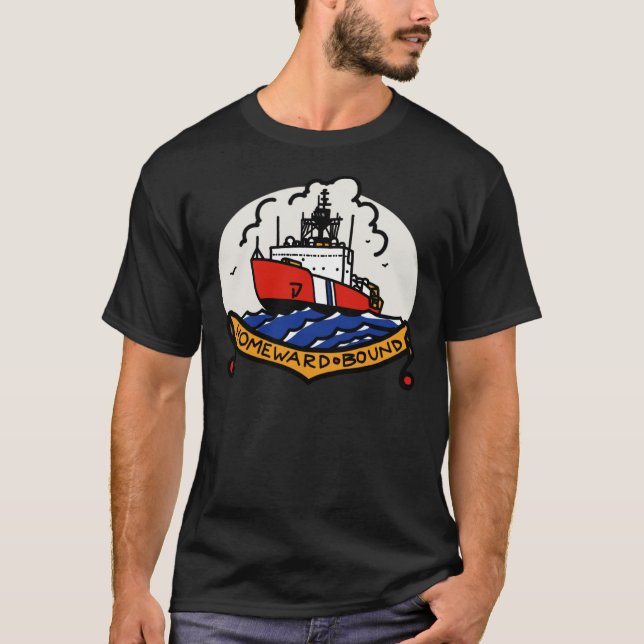 Eisbrecher der Polgarde, hausgemachter Kiefer T-Shirt (Vorderseite)
