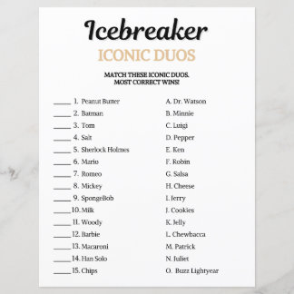 Eisbrecher Iconic Duos Spiel