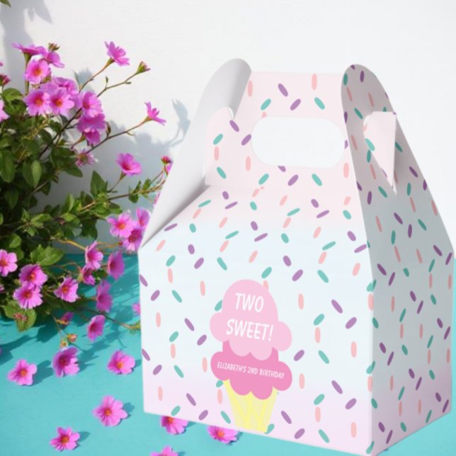 Eiscreme 2. Geburtstag Geschenkschachtel (Von Creator hochgeladen)
