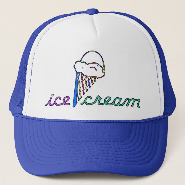Eiscreme 7 truckerkappe (Vorderseite)