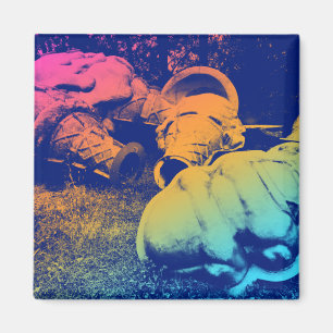 Eiscreme aus Fiberglas Magnet