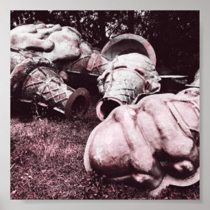 Eiscreme aus Fiberglas Poster