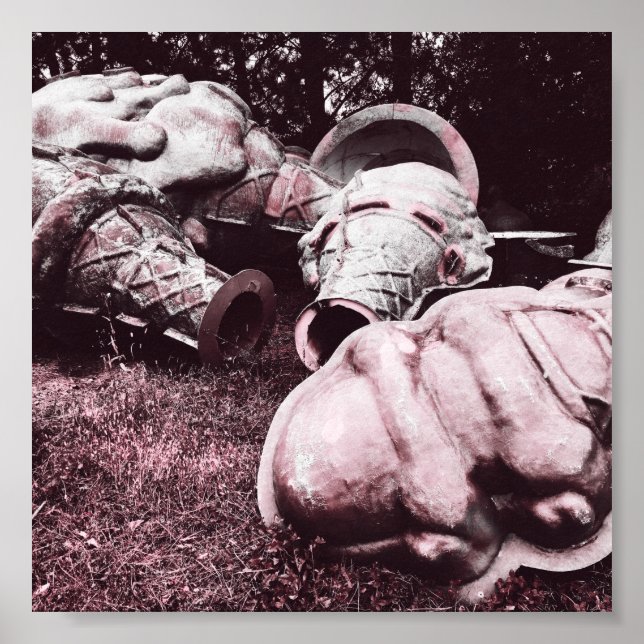 Eiscreme aus Fiberglas Poster (Vorne)