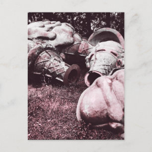 Eiscreme aus Fiberglas Postkarte