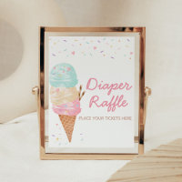 Eiscreme-Babydusche Windelwindeln