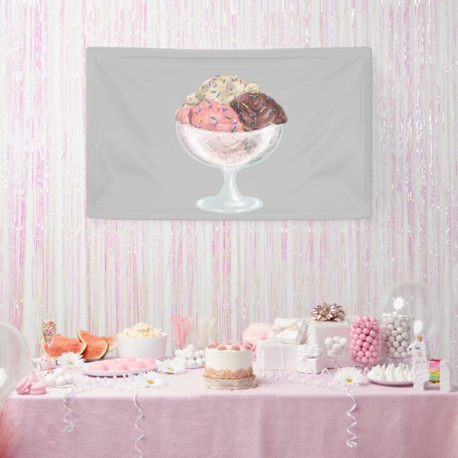 Eiscreme Banner (Party)