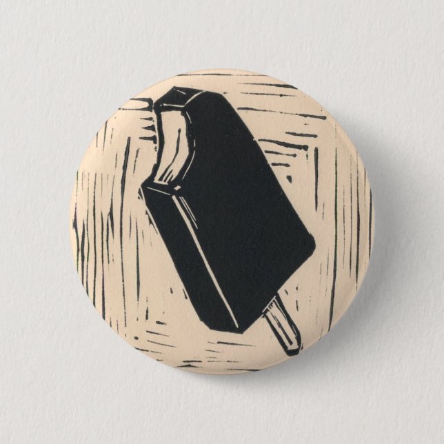 Eiscreme-Barknopf Button (Vorderseite)
