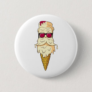 Eiscreme-Bart Button