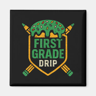 Eiscreme-Baseball-Tropfen erster Klasse Boys zurüc Magnet