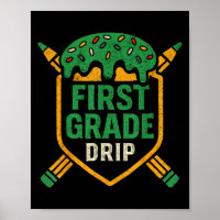 Eiscreme-Baseball-Tropfen erster Klasse Boys zurüc