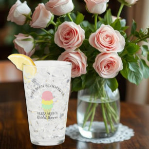 Eiscreme-Brautparty Glas